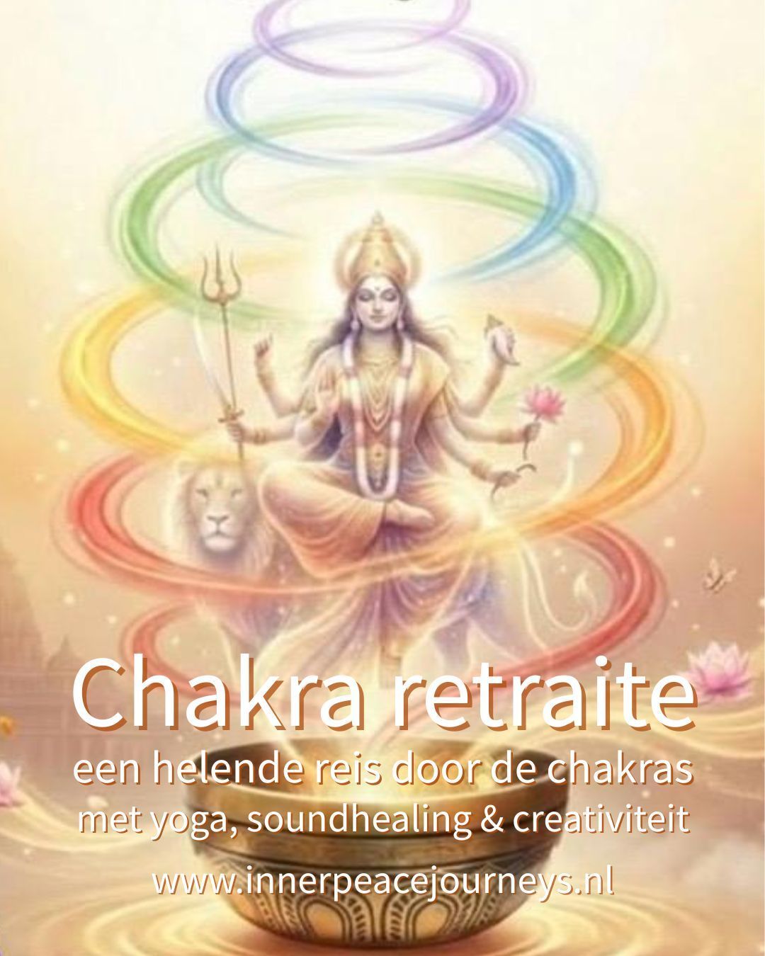 Peace starts within, soundhealing with Himalayan Singing Bowls