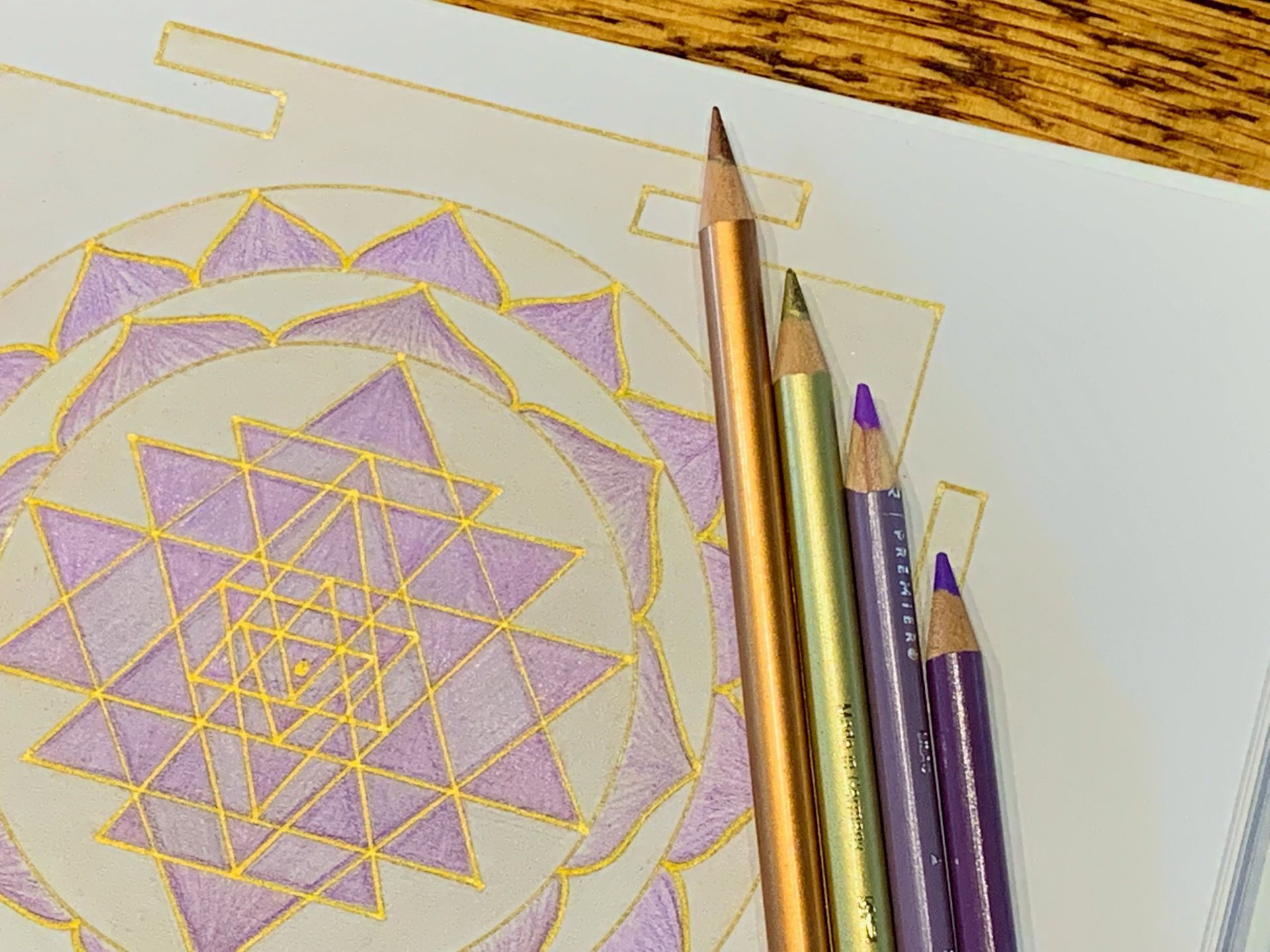 Mandala art, Sacred geometry, Yantra art, Sri Yantra
