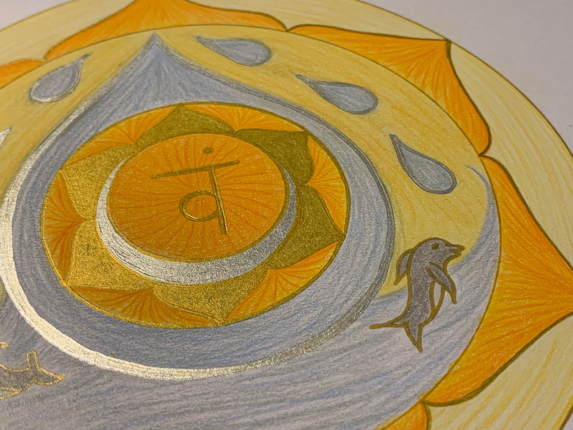 Mandala Art, Swadhisthana chakra / Sacrale chakra