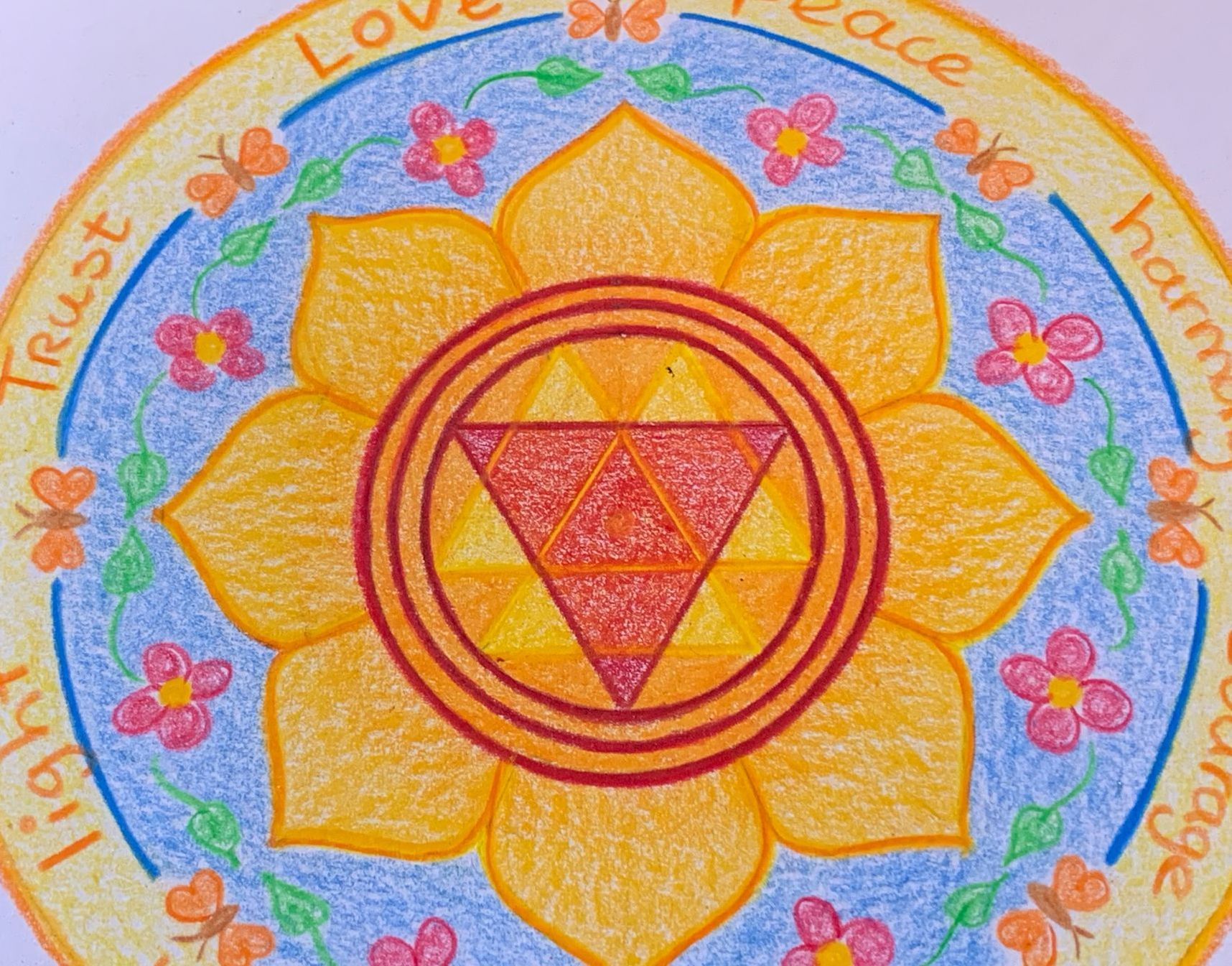 Mandala Art, Sacred geometry, Durga Yantra