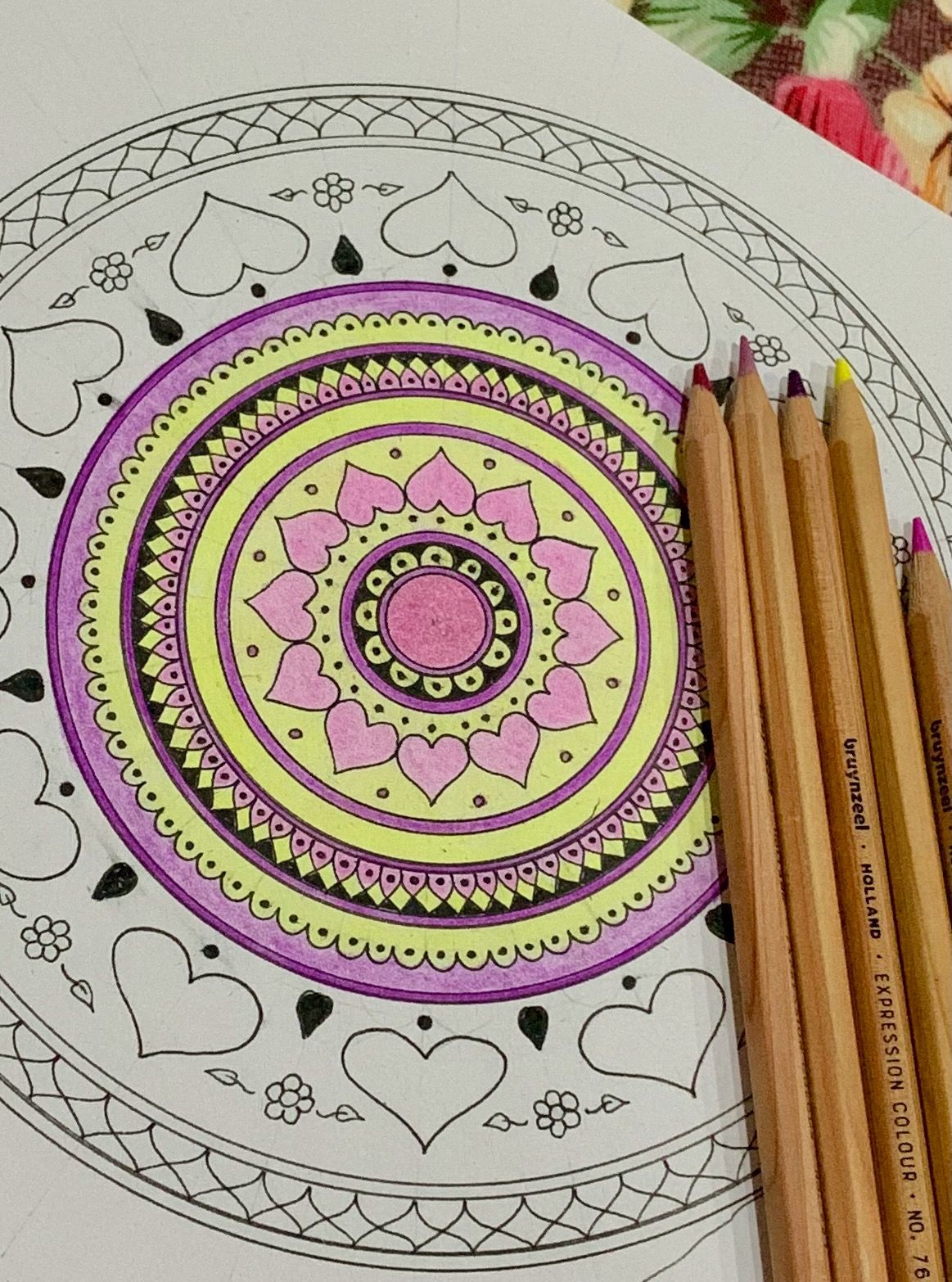 Creating mandala's, step by step
