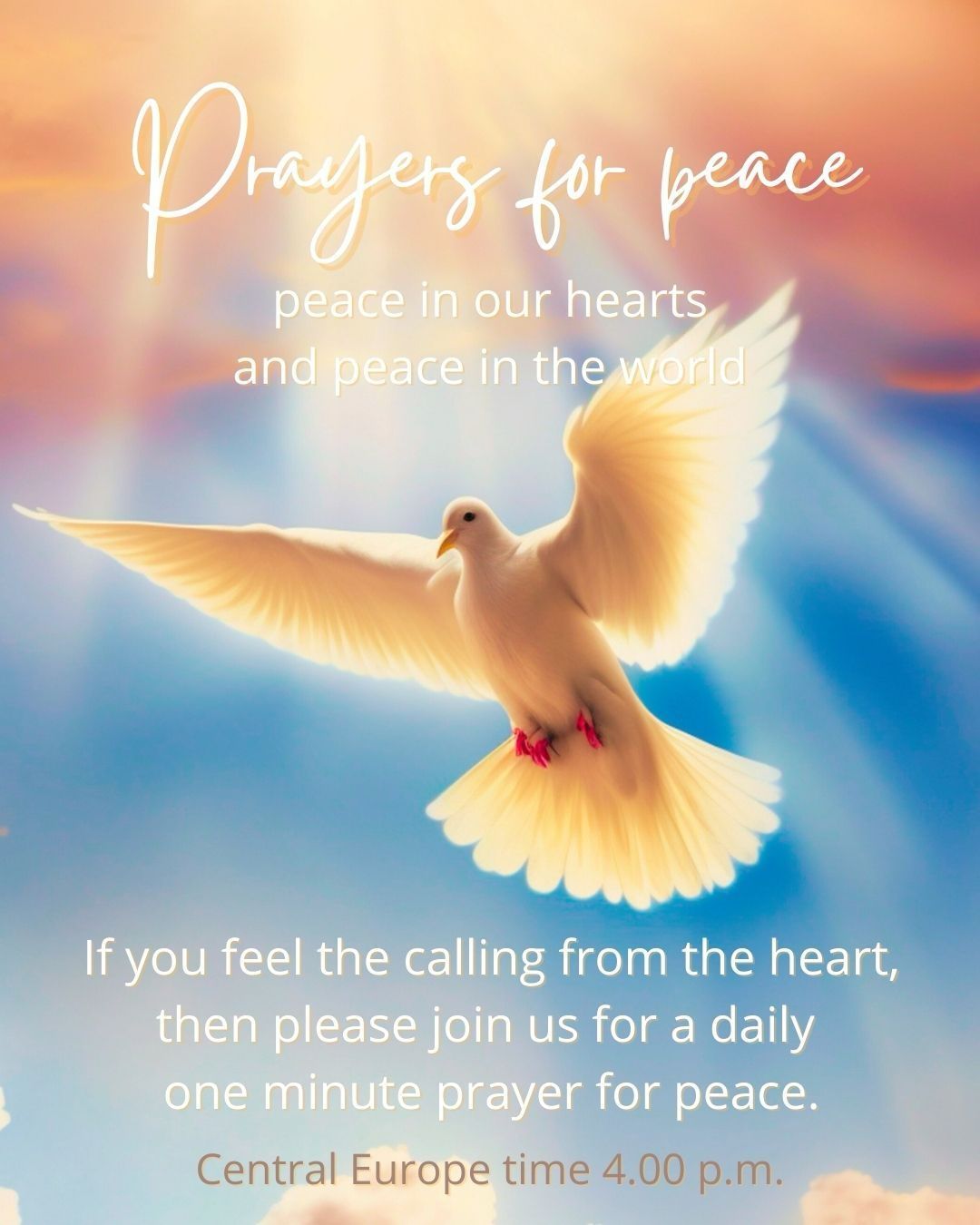 Peace starts within, soundhealing with Himalayan Singing Bowls