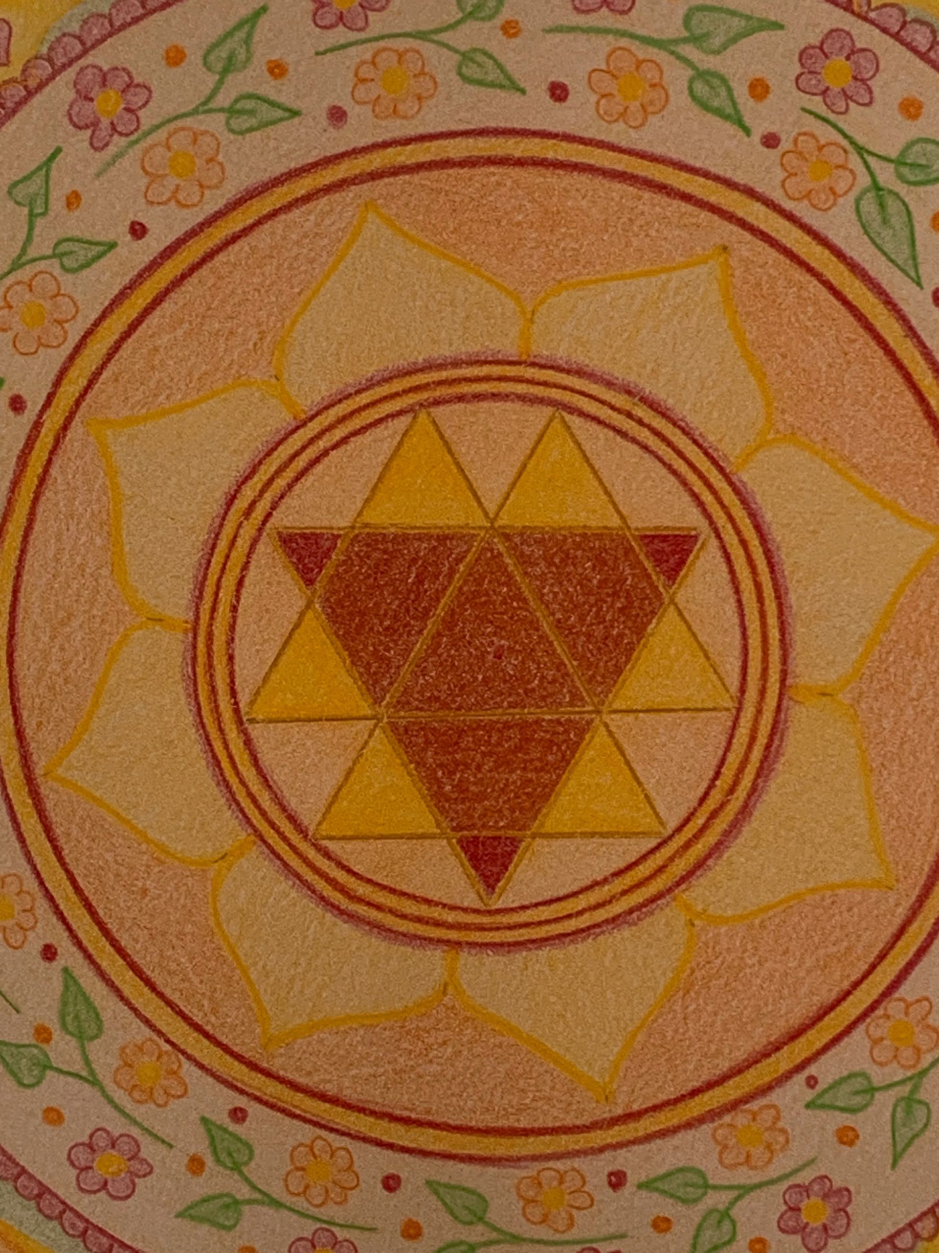 Mandala Art, Yantra Art, Durga Yantra