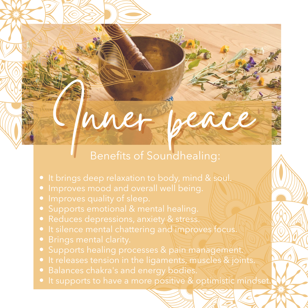 Benefits of Soundhealing with Himalayan Singing Bowls