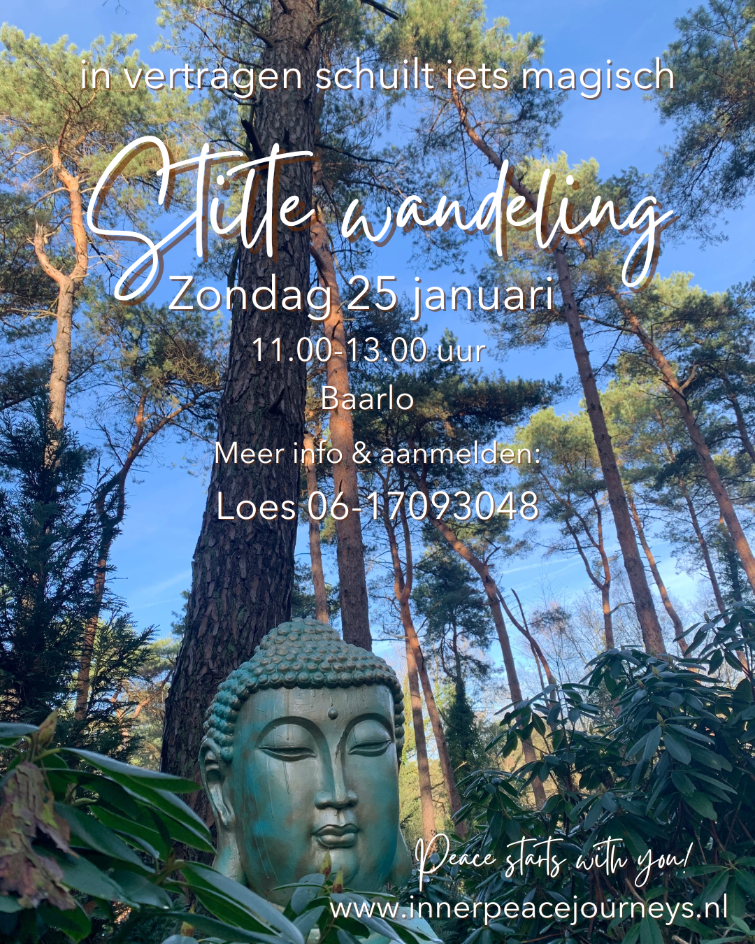 Peace starts within, soundhealing with Himalayan Singing Bowls