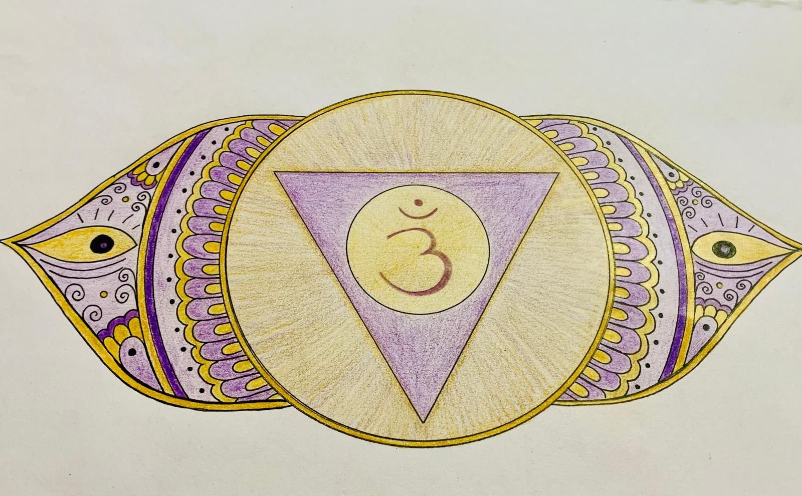 Mandala Art, Ajna Chakra, I understand