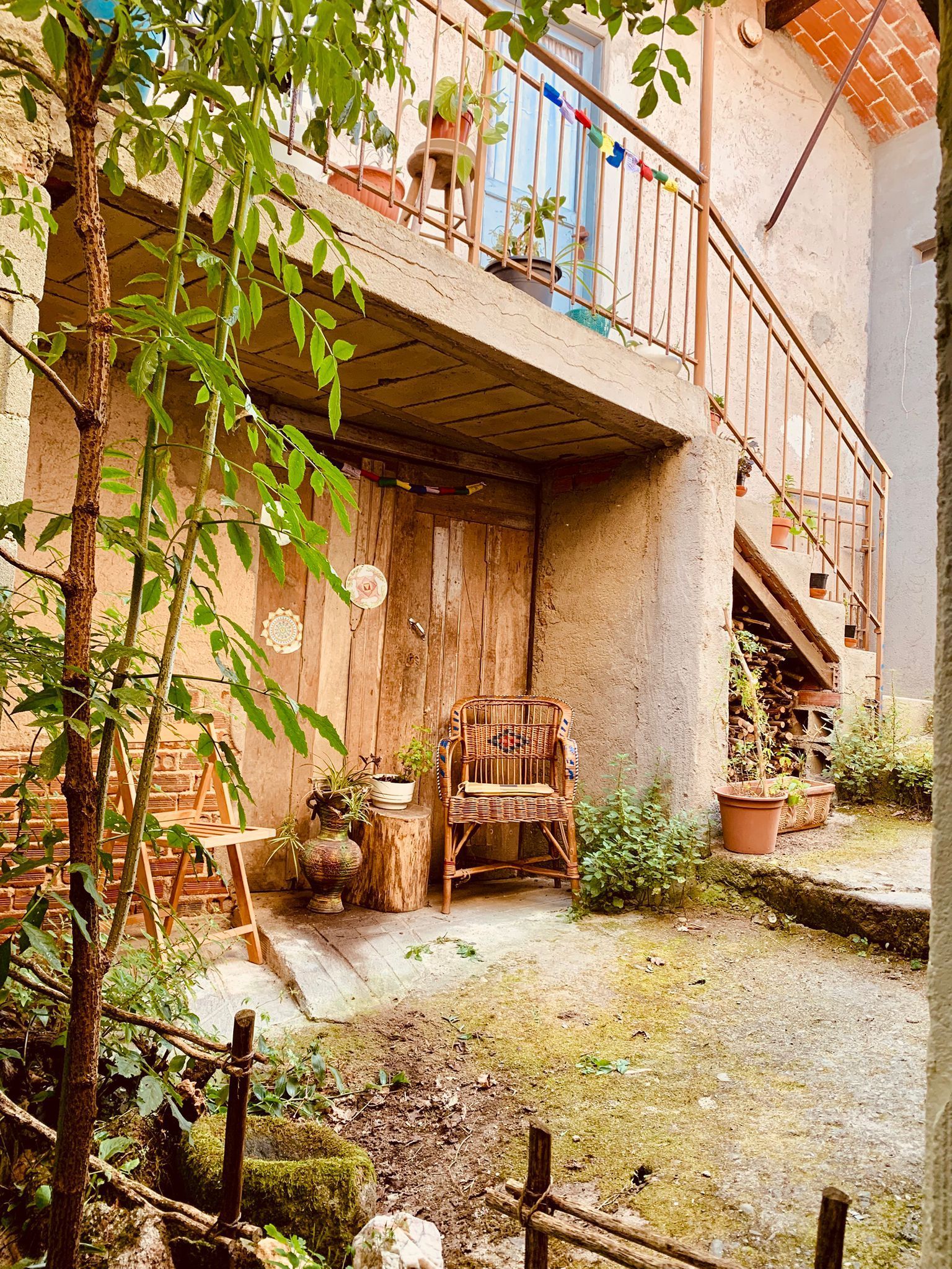 Retreat Spain, Casa Manuela, garden of Peace