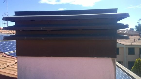 dettaglio di lattoneria tetto