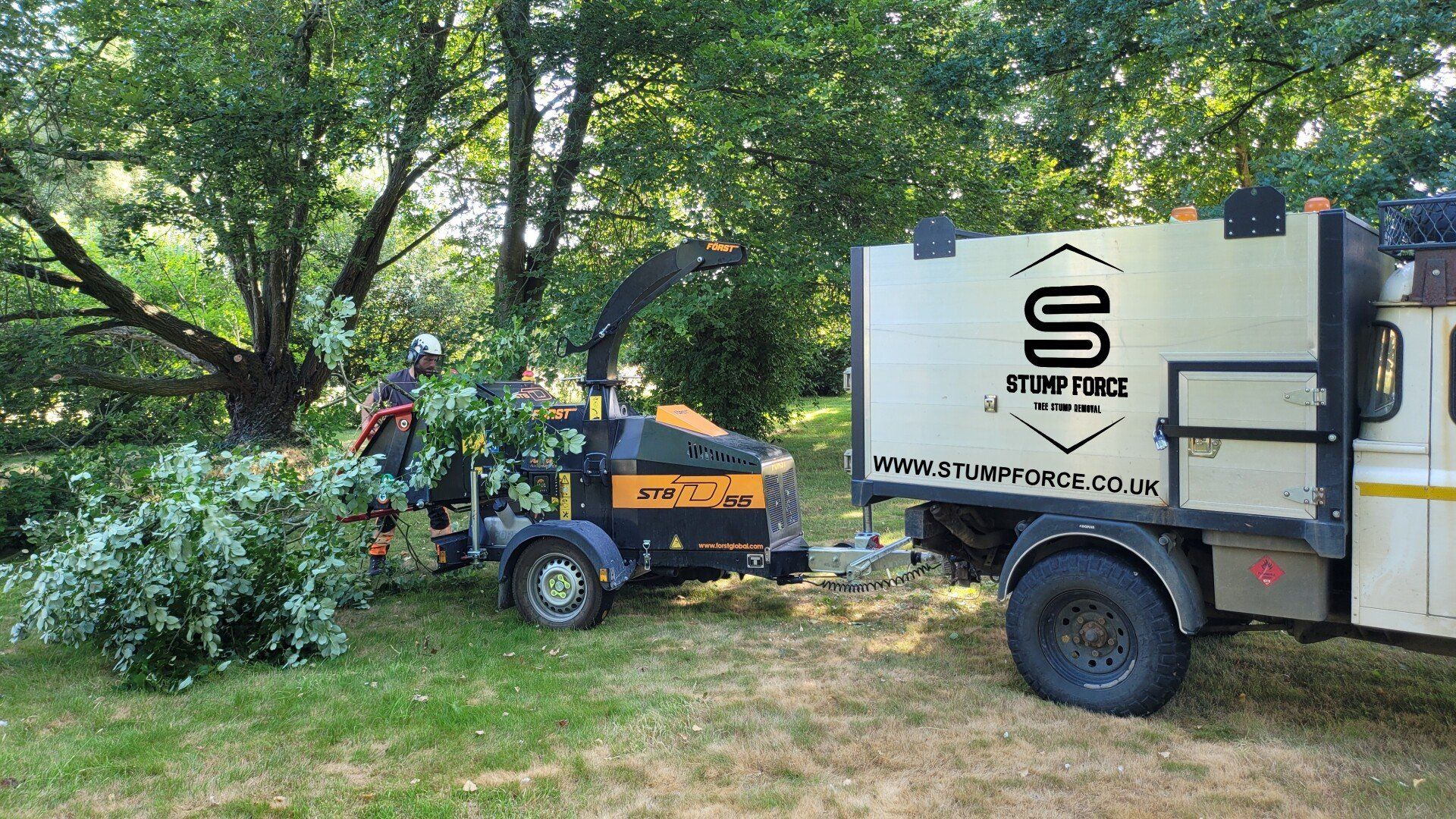 Stump Force Chipper