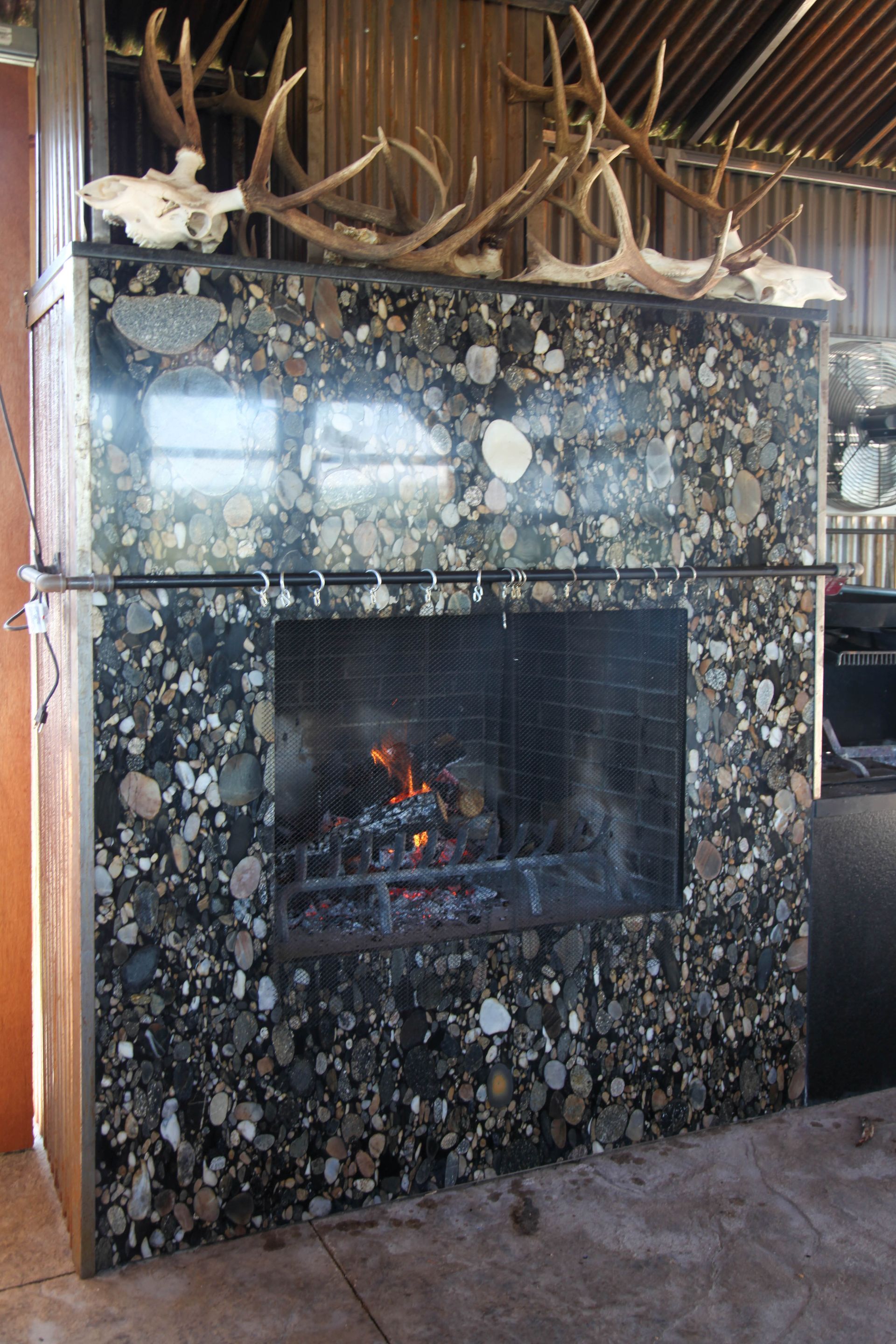 Outdoor fireplace — Central and Eastern Oregon— Divine Countertops