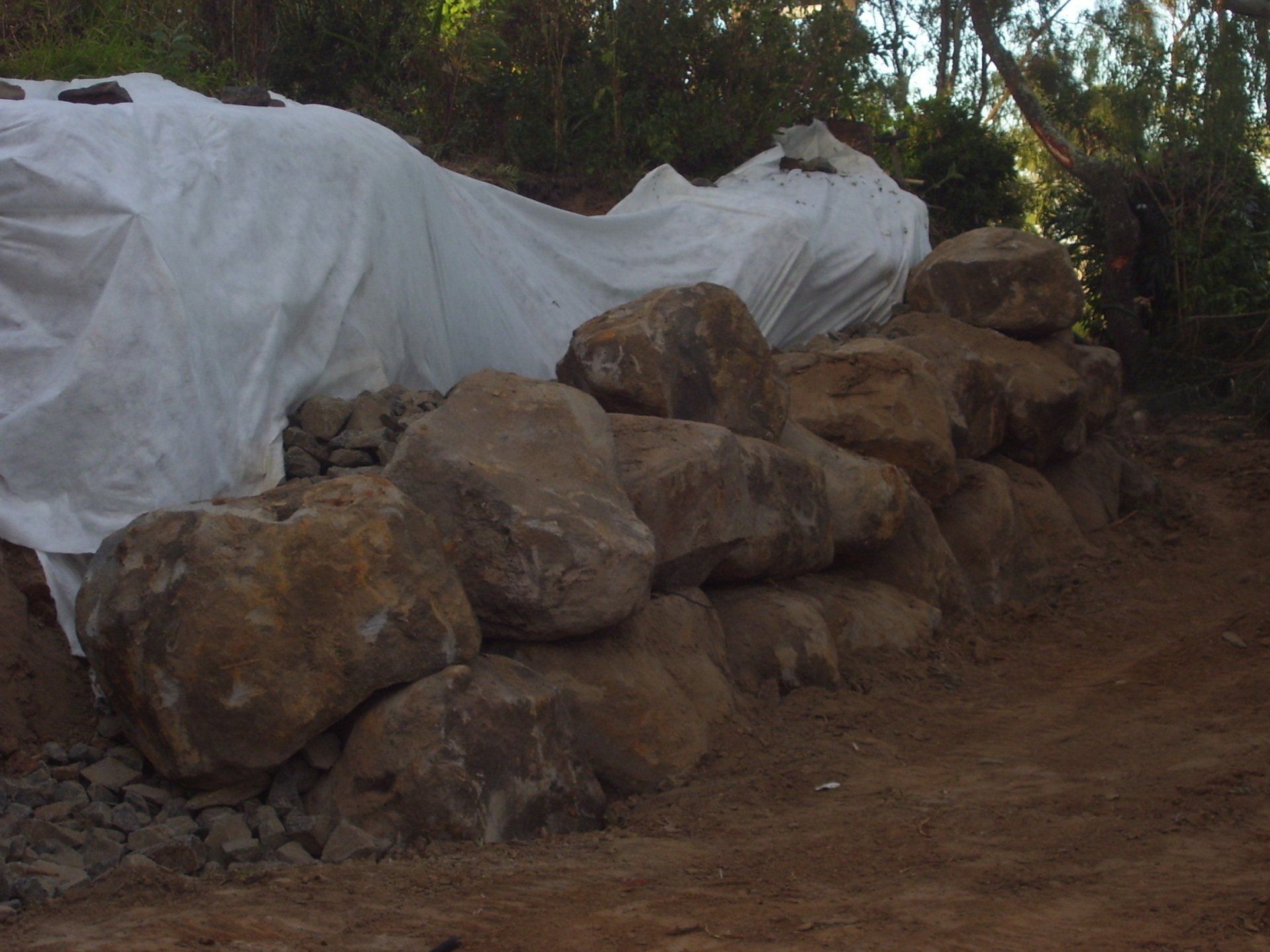 Large Rock For Wall — A1 Rock This City Truck & Dog Hire In Good Night QLD