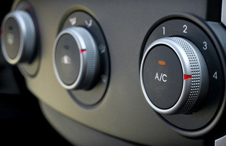 Car AC controls 
