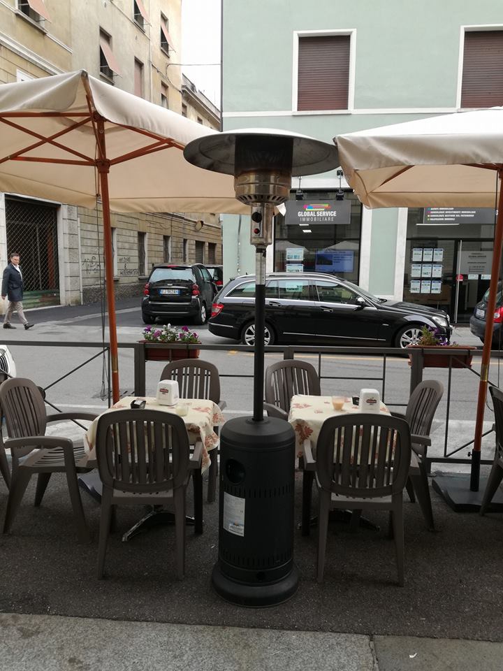 irradiatore di calore