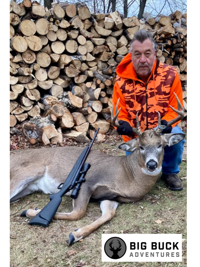 Hunter with a crossbow