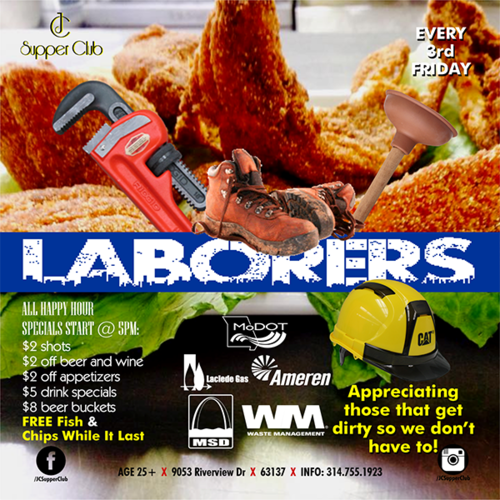 Laborers | St. Louis, MO | JC Supper Club