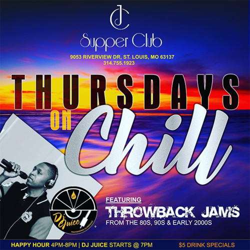 Thursdays Chill | St. Louis, MO | JC Supper Club