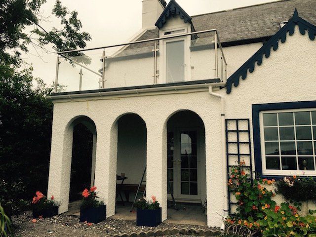Balcony guard rails by Joe Phillips & Son Builders Stranraer