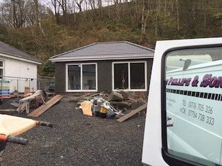 House building by Joe Phillips & Son Builders Stranraer