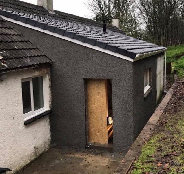 Home extension by Joe Phillips & Son Builders Stranraer