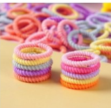 2316髮飾｜3BOSSWU小商品｜小公主系列｜寶寶不傷髮髮圈髮束一包50條