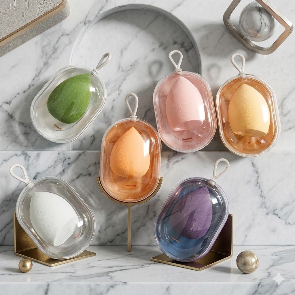 3030小工具    3BOSSWU｜太空艙美妝蛋｜多色可選｜乾濕兩用｜附盒子