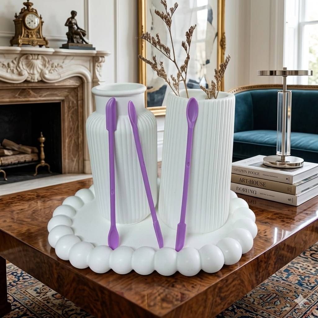 1291小工具-3BOSSWU小商品|雙頭挖棒|雙頭挖勺  白色挖棒一包20支35元/紫色挖棒一包10支70元