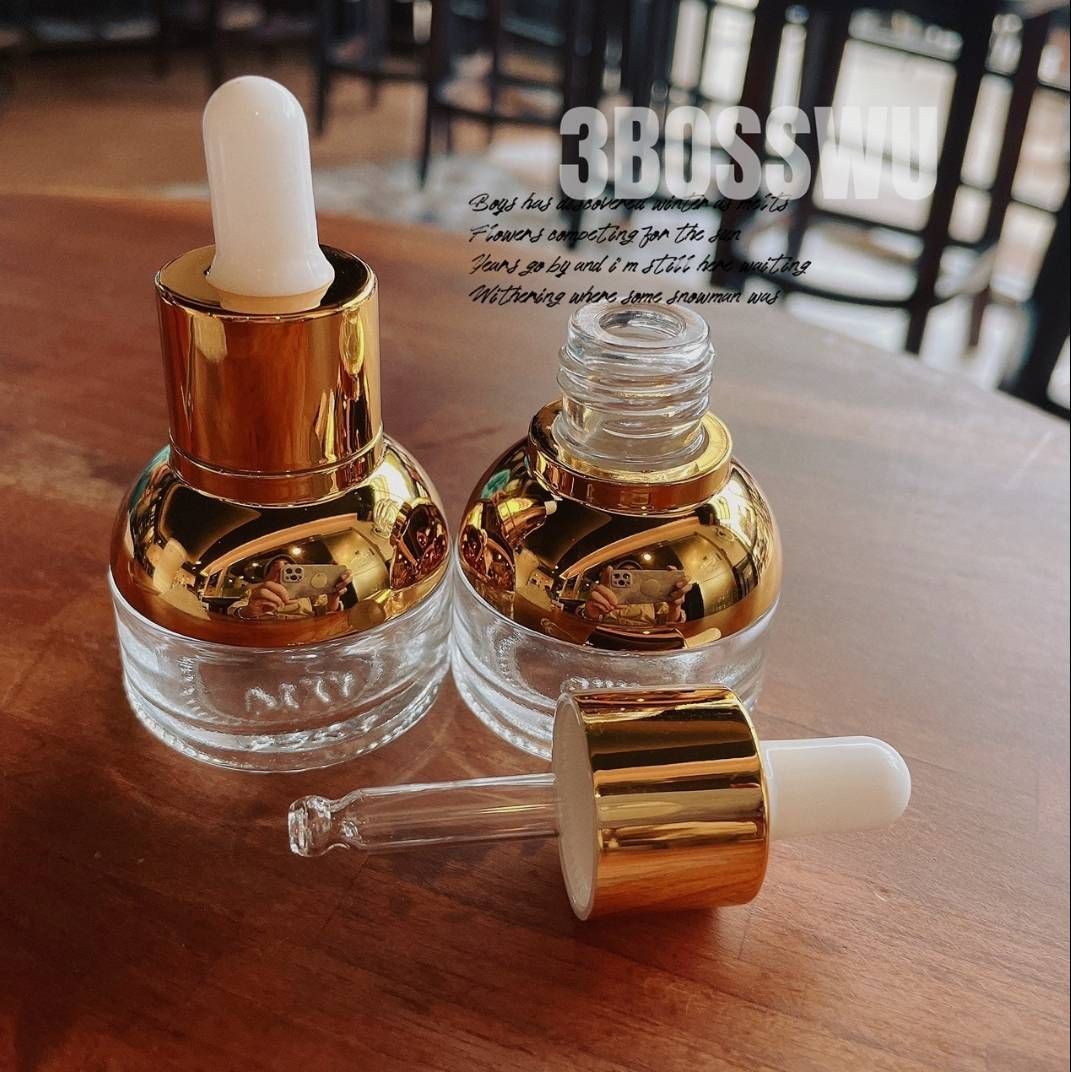 1545小工具--3bosswu小商品|20ml鉑金滴管玻璃瓶｜滴管瓶｜精油瓶 | 精華液瓶｜精華油瓶 | 交換禮物包裝 | 滿千免運 | 1個$45