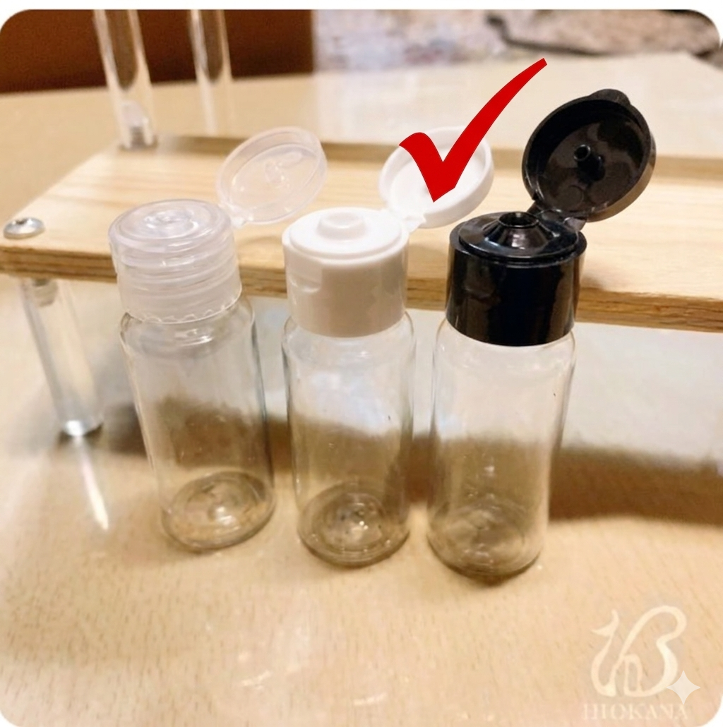 2910小工具｜3BOSSWU｜20ml翻蓋白色分裝瓶｜粉末｜分裝試用品行銷｜一組10個$70
