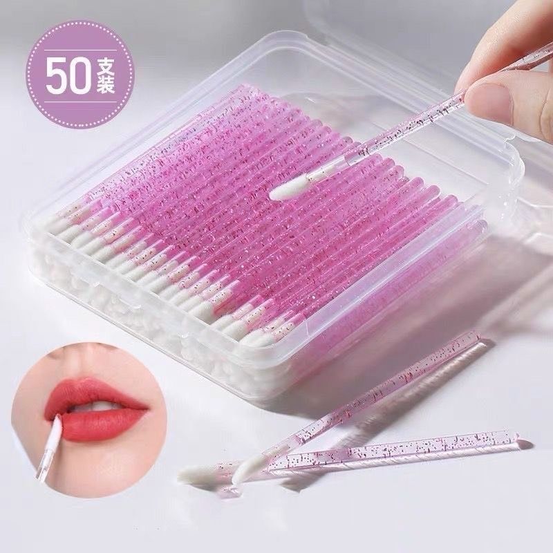 2127小工具-3bosswu小商品｜拋棄式唇蜜刷｜唇蜜唇膏遮瑕膏膏狀類可使用｜粉色/黑色/白色