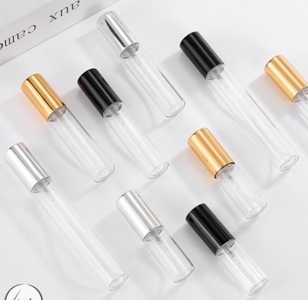 2568小工具｜3BOSSWU小商品｜5ml/10 ml玻璃噴瓶｜香水分裝瓶｜金蓋｜銀蓋｜黑蓋