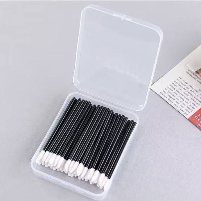 2127小工具-3bosswu小商品｜拋棄式唇蜜刷｜唇蜜唇膏遮瑕膏膏狀類可使用｜粉色/黑色/白色