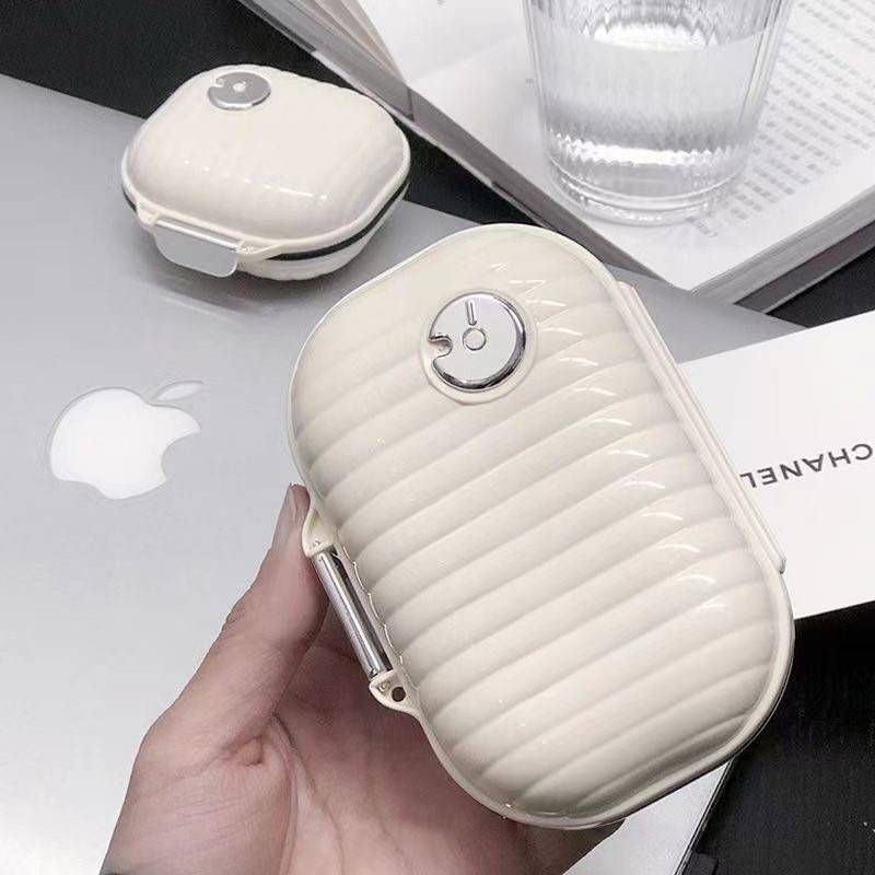 1691小工具-貝殼便攜式迷你錠狀膠囊盒｜家用分格收納盒｜小號隨身盒｜