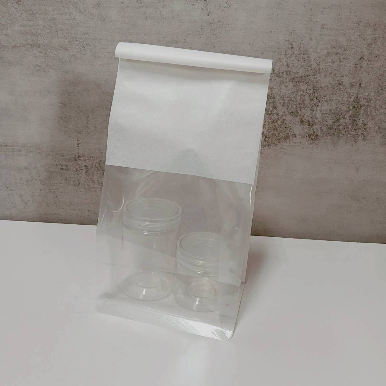 #2730小工具-INS風白鐵絲捲邊包裝分裝袋｜尺寸：8.5*21.5*7.5cm側寬｜秤重因素 數量+-1張|交換禮物包裝｜小號10張$70