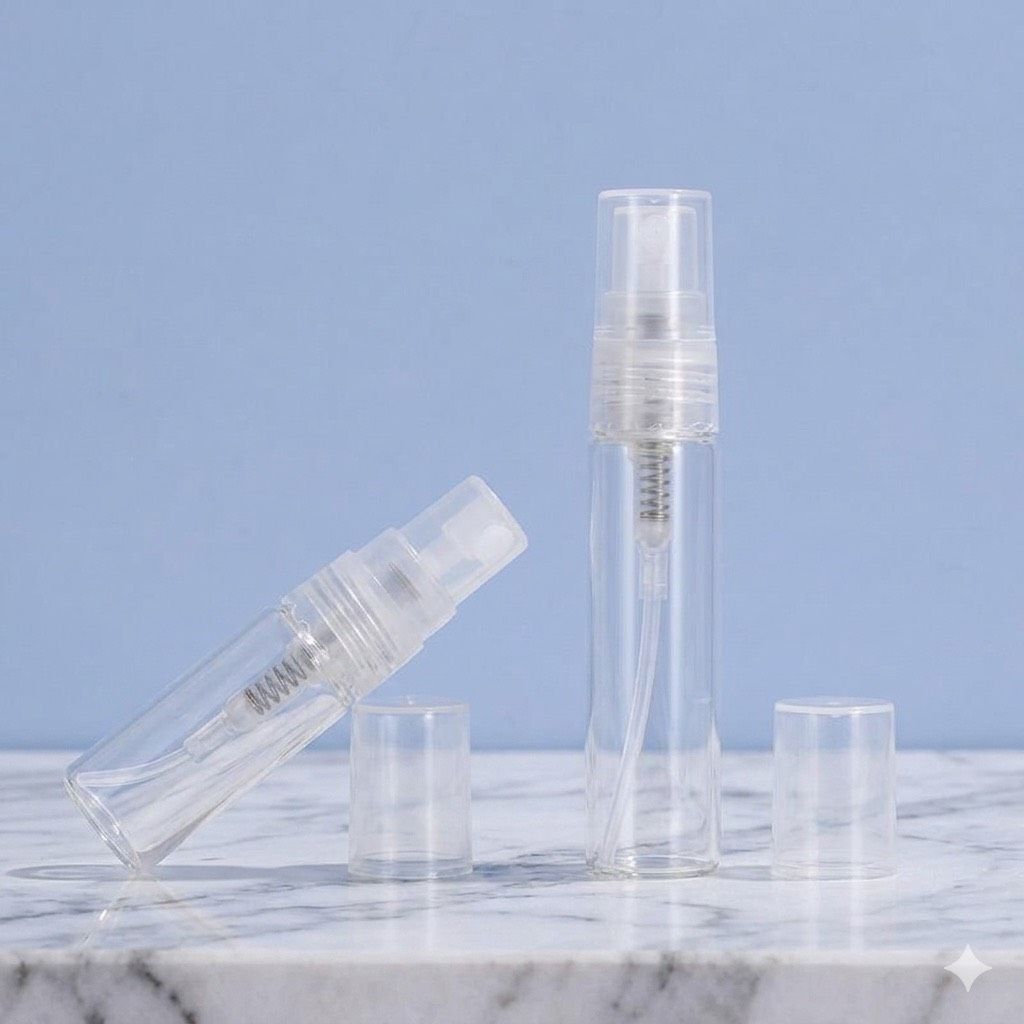 239小工具-3bosswu小商品|5ml噴霧玻璃分裝瓶|香水分裝|化妝水|液態分裝|體驗|外出方便|一組5支60元