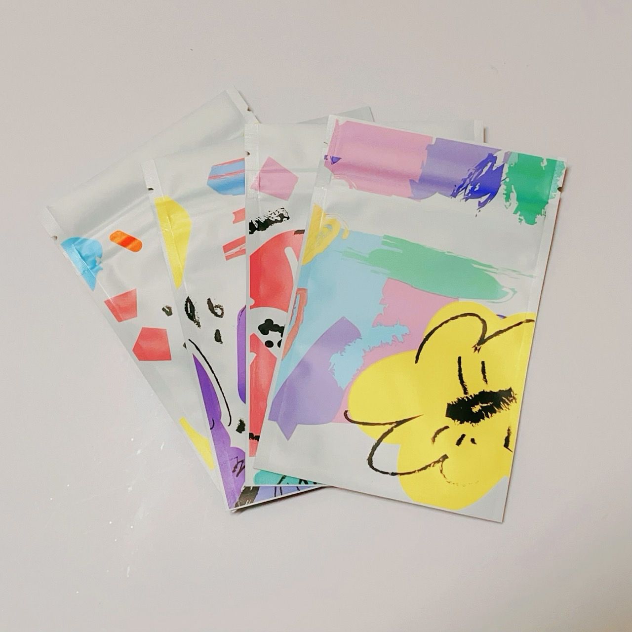 3bosswu小商品｜夾鏈袋10*15cm封膜鋁袋｜童話小鎮/小王子/花語｜一包50張$210（秤重量會落差+-2張）