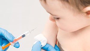 Children Clinic — Child Having Immunization in Panama City, FL