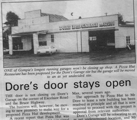 A Newspaper Article That Says Dore 's Door Stays Open — Mechanical Repairs In Gympie, QLD