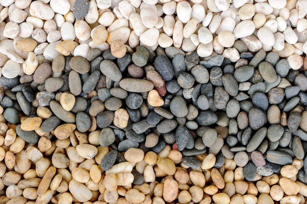 Rows of Small, Smooth Pebbles: White, Gray, and Tan — Laurieton Landscape Supplies In Harrington, NSW