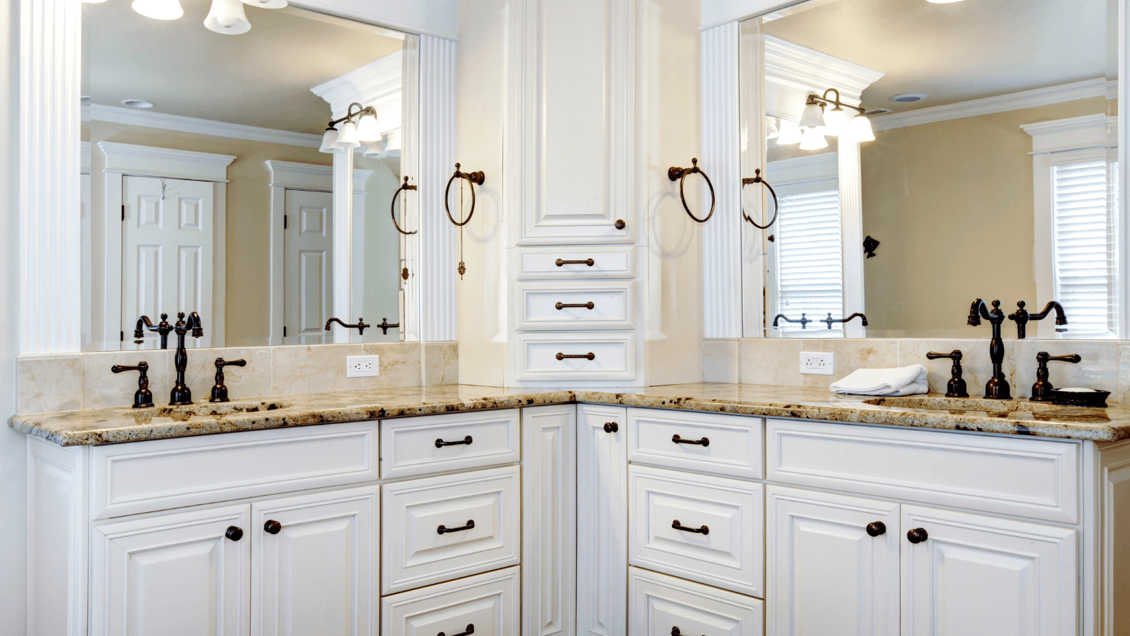 Before after cabinets