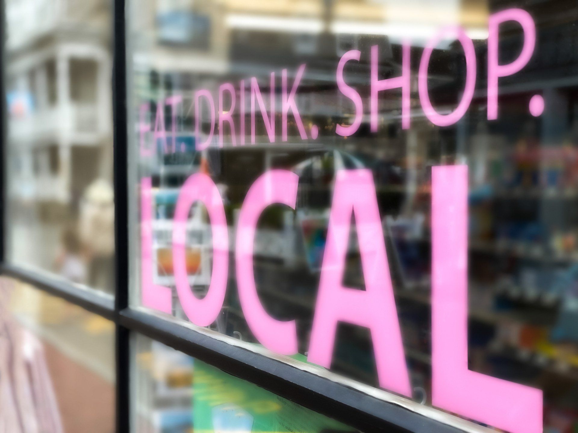 Glass Wall Sticker Lettering - Oxnard, CA - Vargas Signs