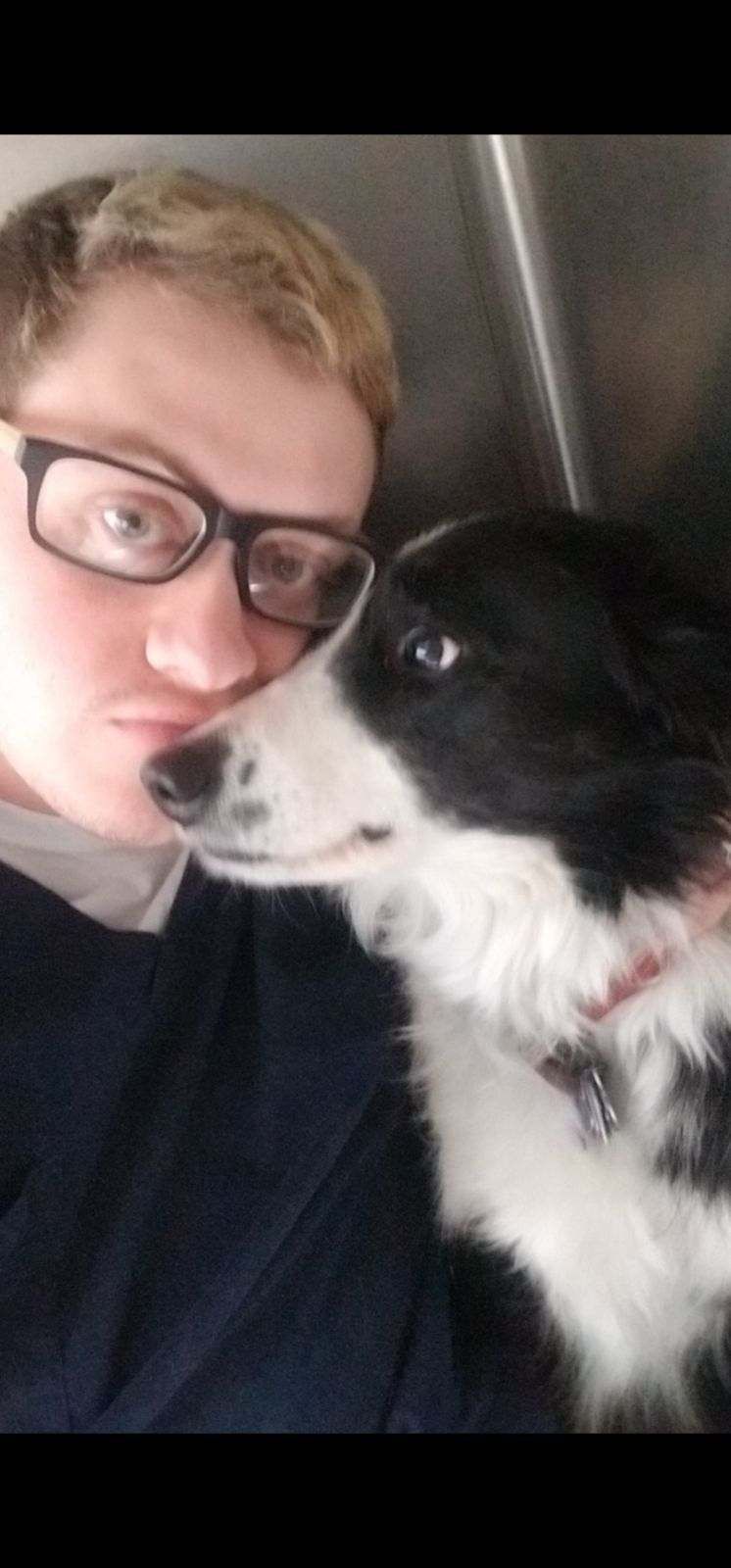 Man Wearing Glasses — Columbus, OH — Oakland Park Animal Hospital