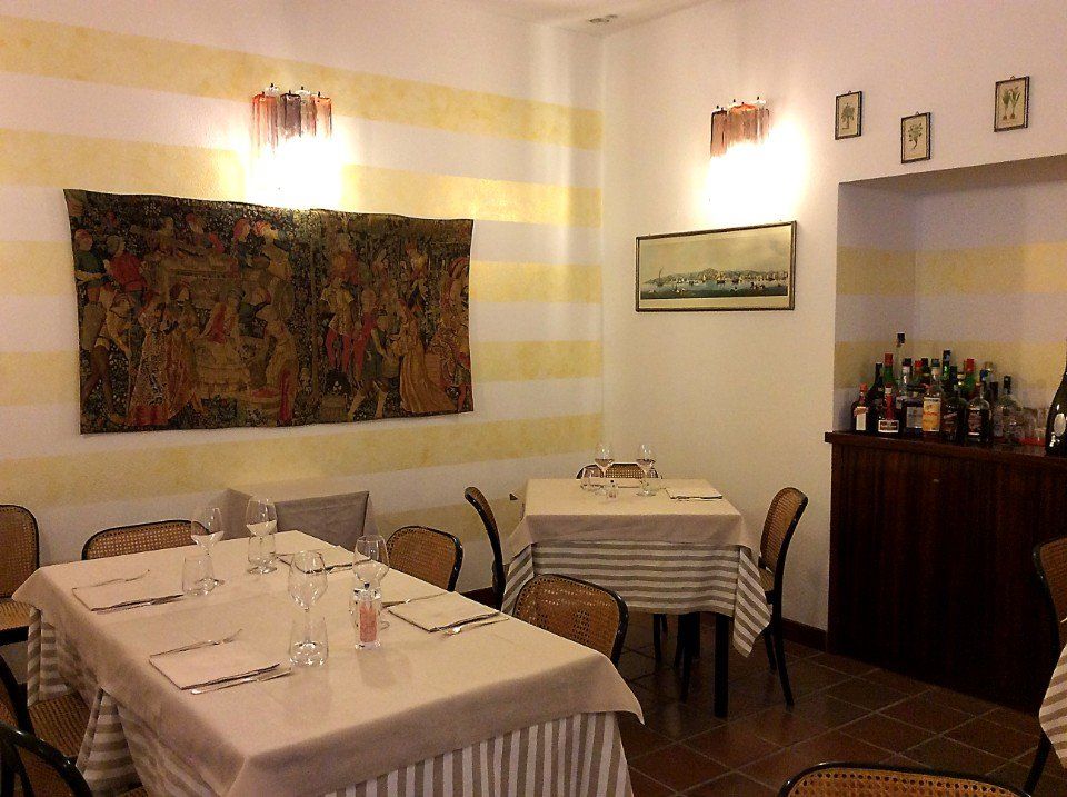 ristorante con specialità di mare