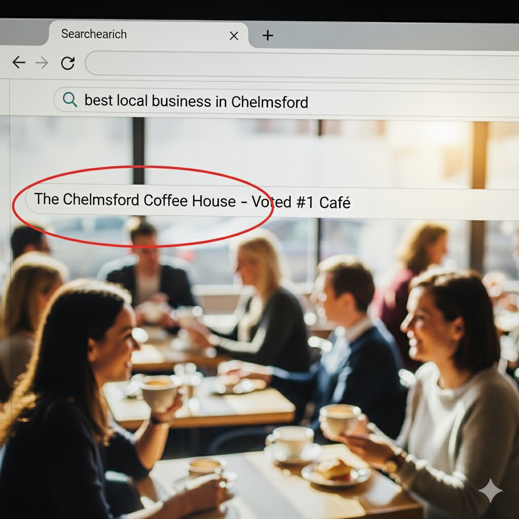 Search results showing