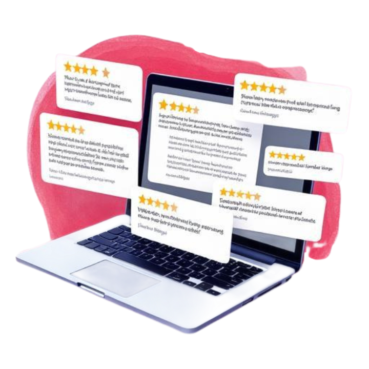 Five-star Google reviews for ClearMind Media Group SEO services
