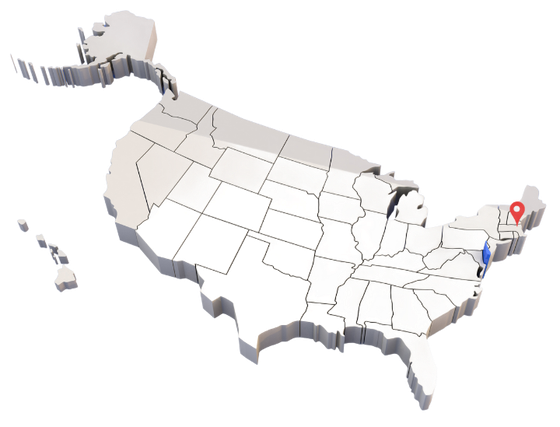 ClearMind Media Group service area map covering Chelmsford, Lowell,  Merrimack Valley
