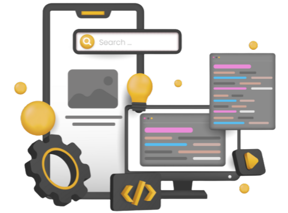 Representation of a high-converting website design for Chelmsford MA businesses in all platforms