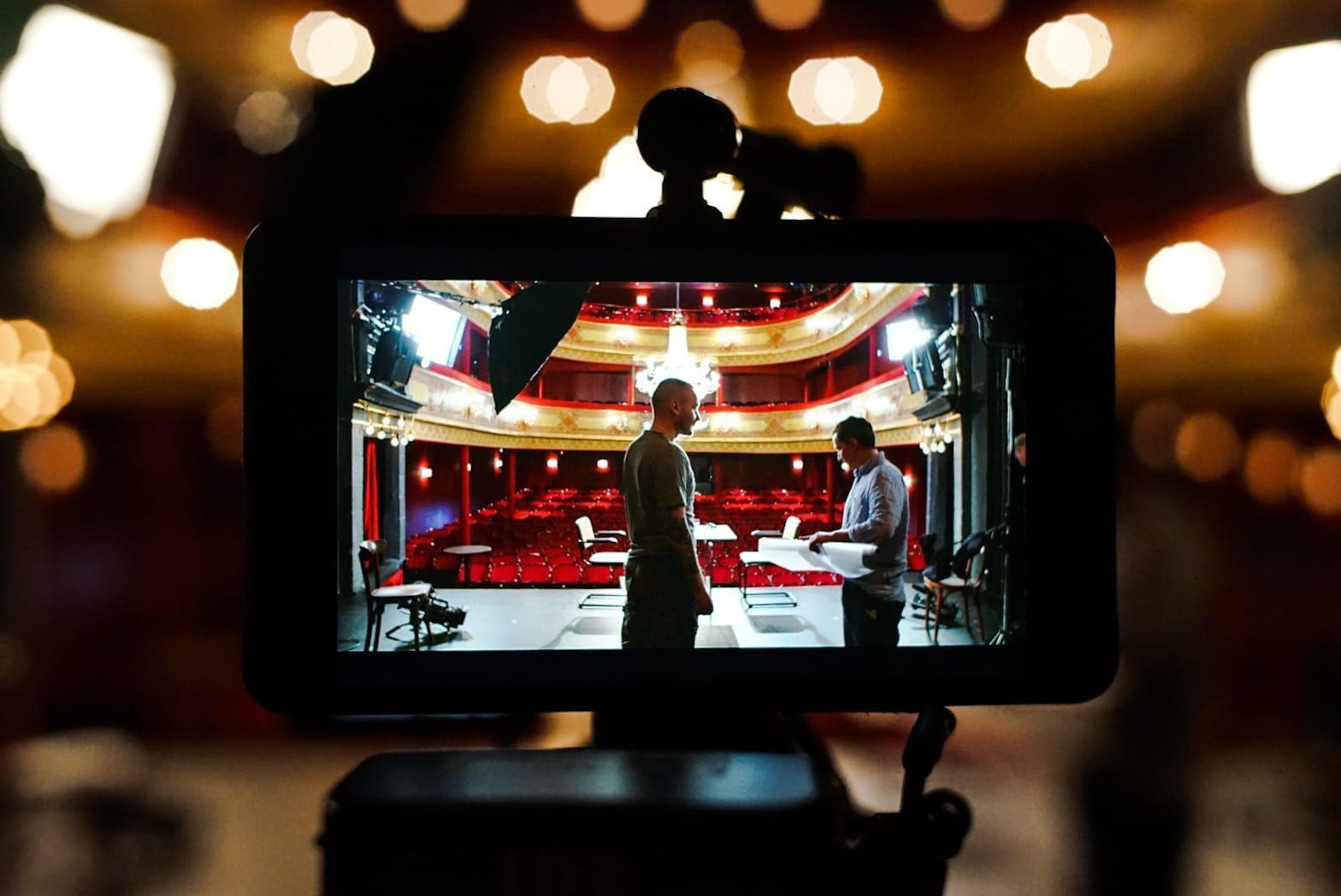 Set in Hamburg für Interview von Helene Fischer mit Frank Elstner