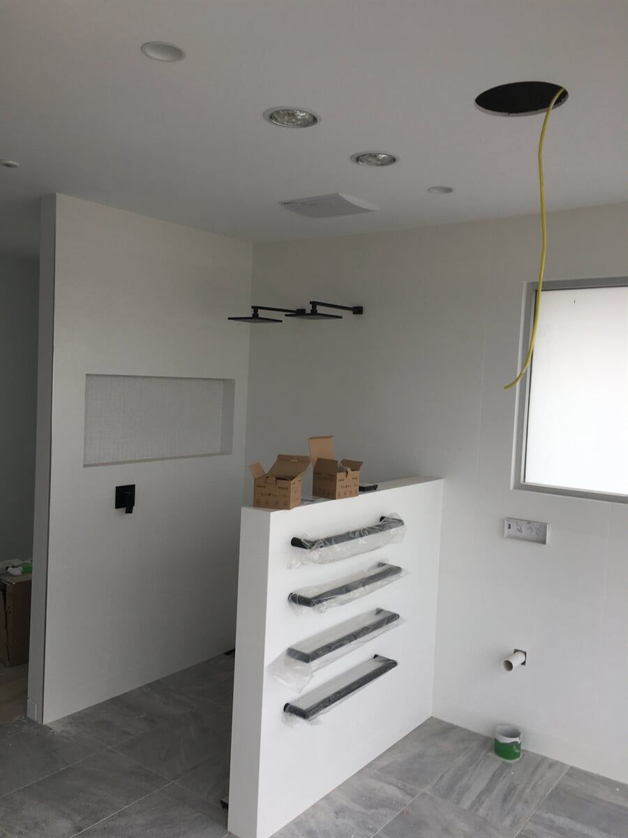 A Room With A Shelf And A Window In It — L.A.F Electrical P/L In Empire Bay, NSW