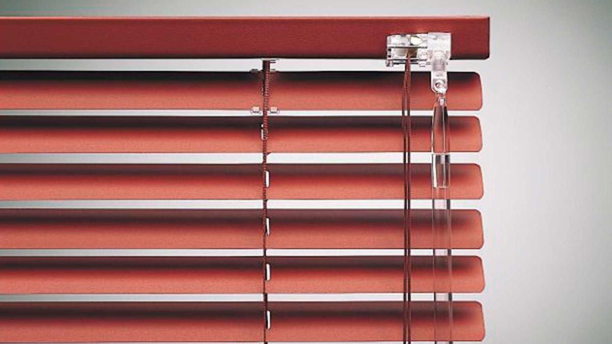 Close Up of Orange Blinds — Whitsunday Blinds & Security In Beaconsfield, QLD