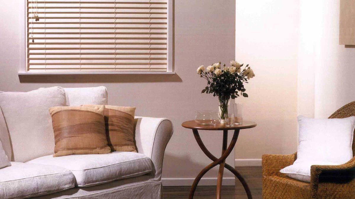 Window With Venetian Blinds — Whitsunday Blinds & Security In Beaconsfield, QLD